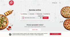 Desktop Screenshot of pizzahut.pl